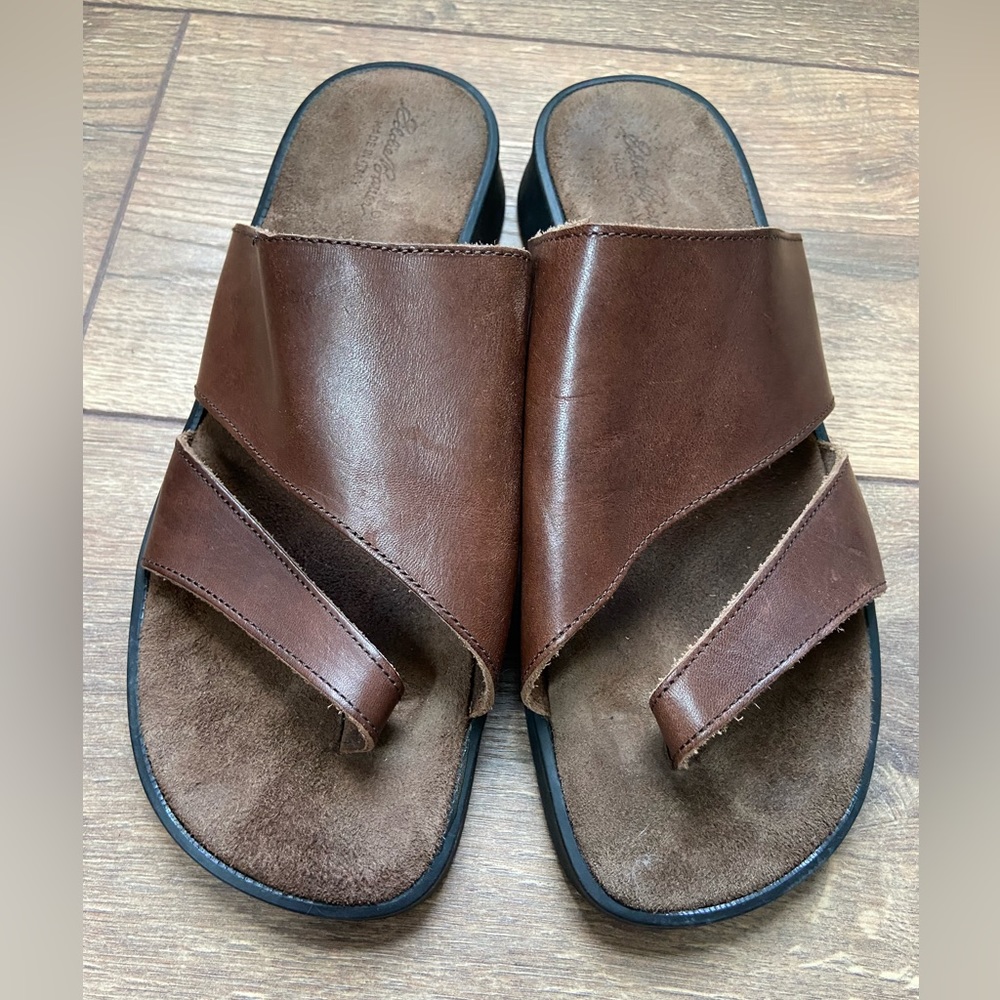 Eddie Bauer Leather Slip-on Sandals